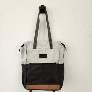 Womens Orvilly Backpack Tote Fits 14" Laptop Bag Day Pack Working Shopping Black